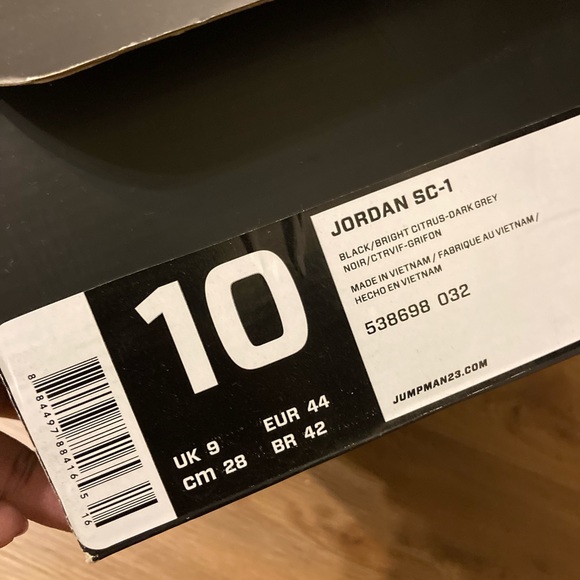 Jordan SC-1 Citrus - Picture 9 of 9